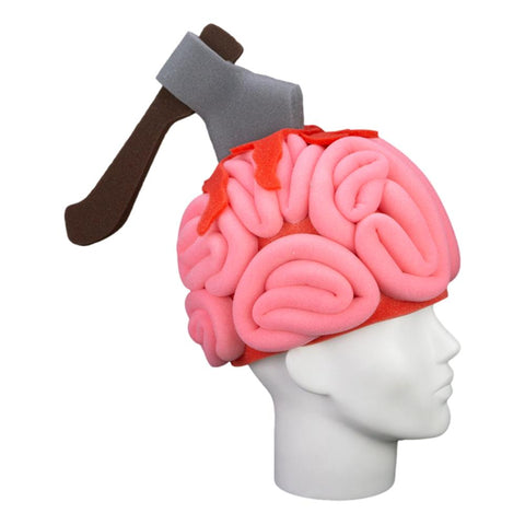 Brain with Axe Hat