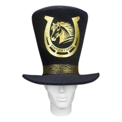 Derby Wide Top Hat - Foam Party Hats Inc