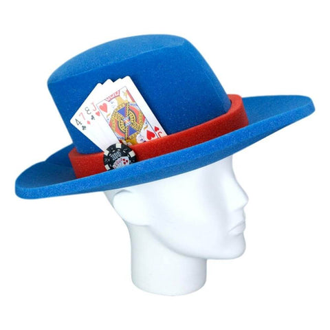 Gangster Poker Hat - Foam Party Hats Inc