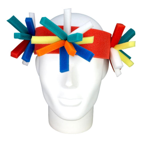 Pompoms Headband - Foam Party Hats Inc