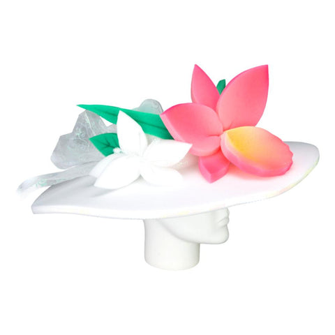 Orchid Bride Large Pamela - Foam Party Hats Inc