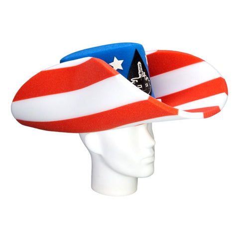 USA Oil & Gas Giant Cowboy Hat - Foam Party Hats Inc