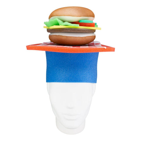 Burger Hat - Foam Party Hats Inc