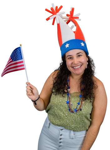 USA Jester Headband - Foam Party Hats Inc